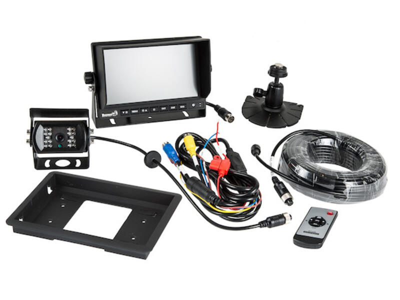 Rear Observation System with Night Vision Camera 8883000 Contents | Buyers Products | American Tarping