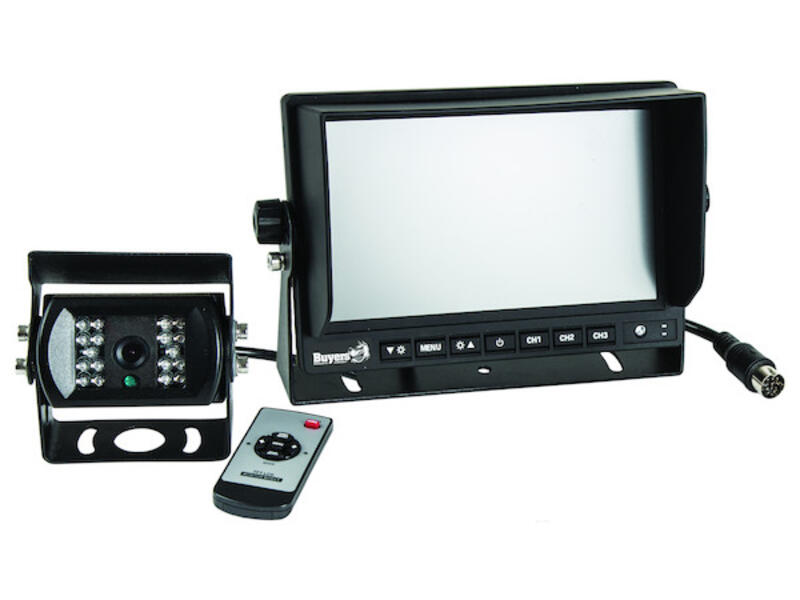 Rear Observation System with Night Vision Camera 8883000 Screen | Buyers Products | American Tarping