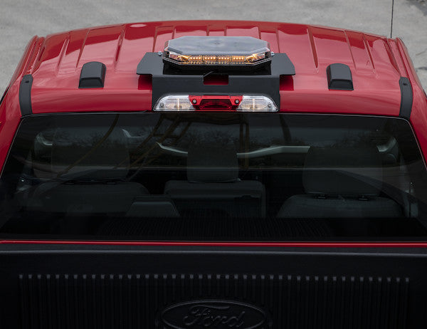 Fleet Series Drill-Free Light Bar Cab Mount for Ford® Pickup Trucks 8895551 | Buyers Products