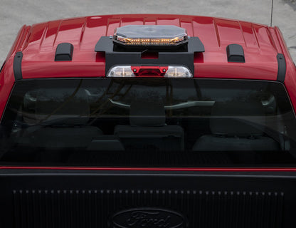 Fleet Series Drill-Free Light Bar Cab Mount for Ford® Pickup Trucks 8895551 | Buyers Products