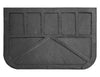 Heavy Duty Mud Flaps 1/4" Thick (Set of 2) B1812LSP_Front | Buyers Products | American Tarping