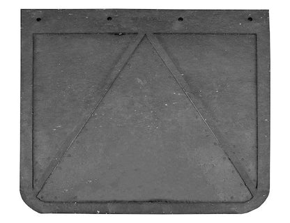 Heavy Duty Mud Flaps 1/4" Thick (Set of 2) B2018LSP_Front | Buyers Products | American Tarping