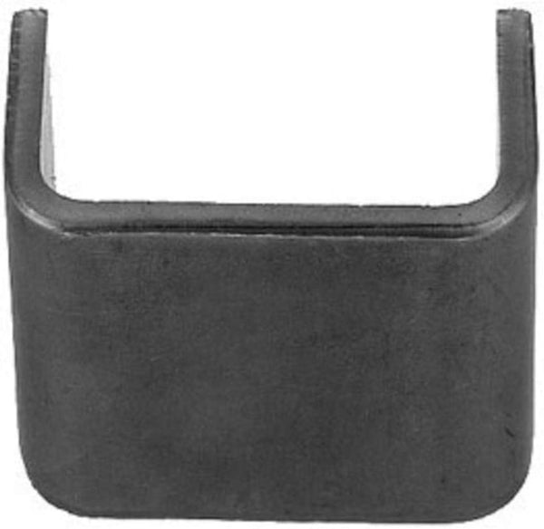 Stake Pocket (Straight Weld-On) 1.75x3.5 Inch Inside x 4 Inch Depth B2373C Front | Buyers Products | American Tarping