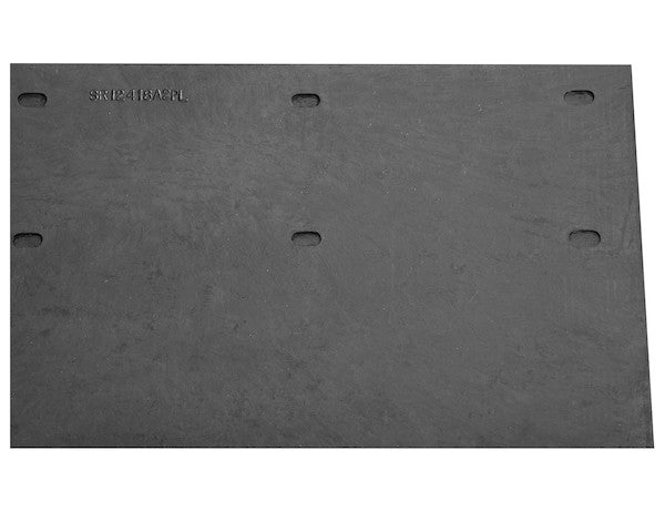 Heavy Duty Mud Flaps 1/4" Thick (Set of 2) B2418LSP_FrontDetail | Buyers Products | American Tarping