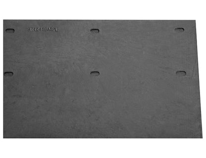 Heavy Duty Mud Flaps 1/4" Thick (Set of 2) B2418LSP_FrontDetail | Buyers Products | American Tarping