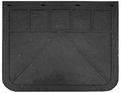 Heavy Duty Mud Flaps 1/4" Thick (Set of 2) B2420LSP_front | Buyers Products | American Tarping