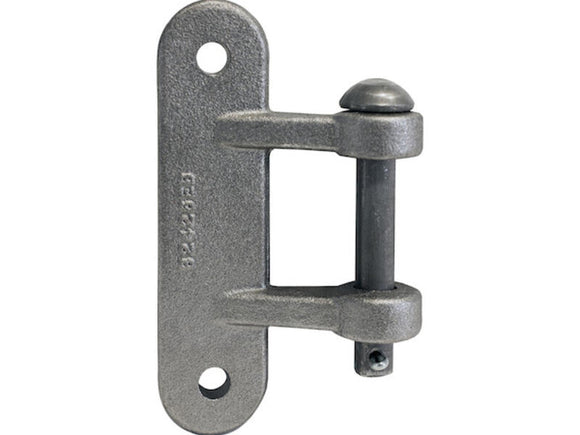 Butt Hinge with 1/2 Inch Pin & Cotter B2426E | Buyers Products | American Tarping