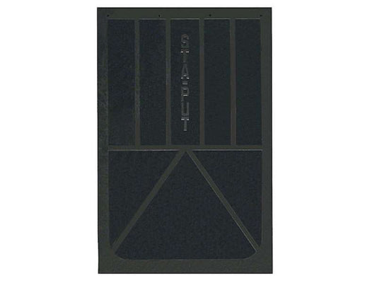 Solid Rubber Mud Flaps (Set of 2) | Buyers Products | American Tarping