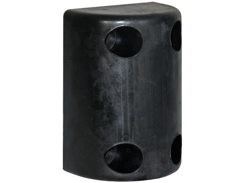 Precision Molded Bumper 5-1/2 x 3-23/32 x 7-5/8" B4500 | Buyers Products | American Tarping