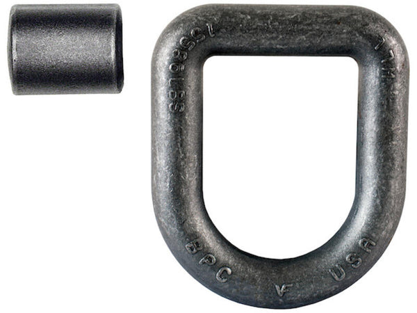 1" Forged Extended D-Ring w/ Weld-On Mounting Bracket B50 | Buyers Products | American Tarping