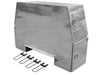 Diamond Tread Aluminum Backpack Tool Box, Offset Floor Side | Buyers Products | American Tarping