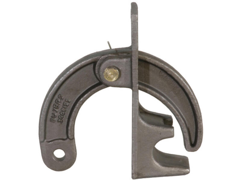 2.5" Dump Hinge for 1.25" Diameter Post BTL030B2 Side | Buyers Products | American Tarping