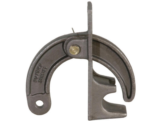 2.5" Dump Hinge for 1.25" Diameter Post BTL030B2 Side | Buyers Products | American Tarping
