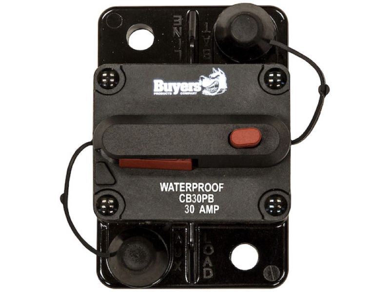 CB30PB Circuit Breaker w/ Manual Push-To-Trip Reset | Buyers Products