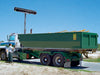 Hy-Tower Semi-Automatic Pull System 1801019 green truck uncovered | Donovan Tarps