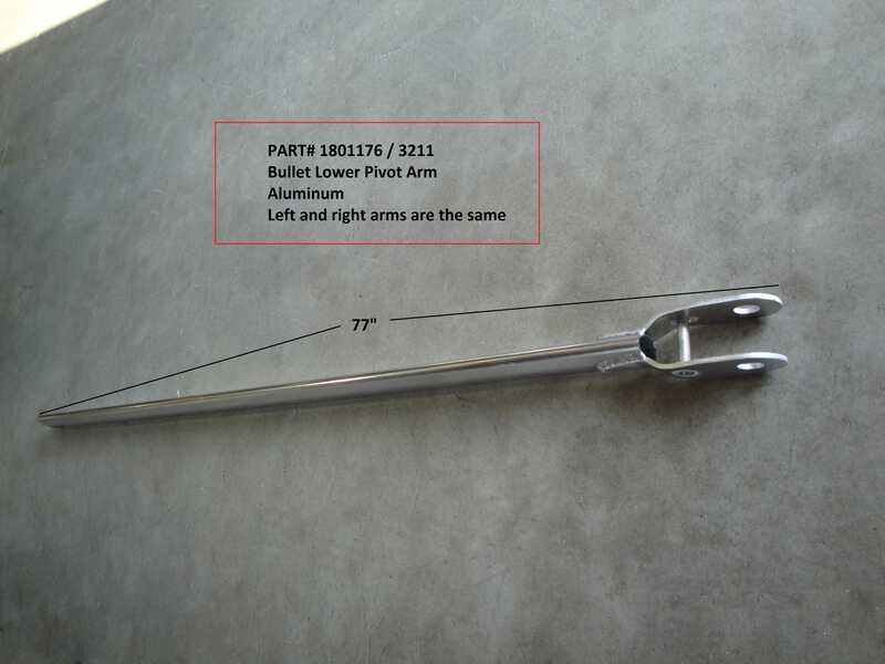 Lower Pivot Arm 1801176 | Donovan Tarps | American Tarping