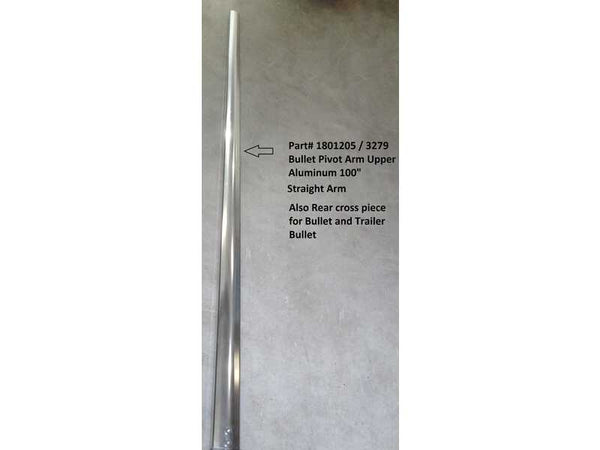 Bullet Rear Crossbar - 100" 1801205 | Donovan Tarps | American Tarping