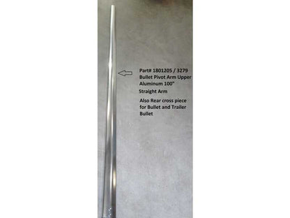 Bullet Rear Crossbar - 100" 1801205 | Donovan Tarps | American Tarping
