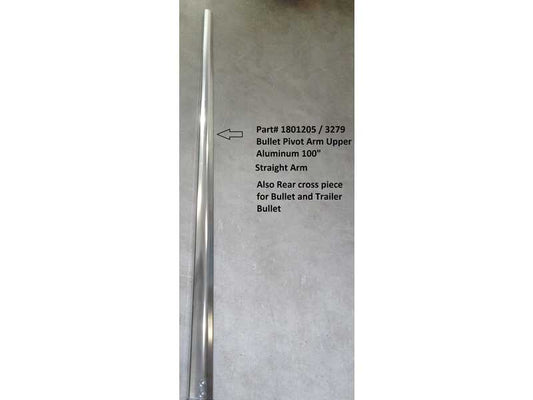 Bullet Rear Crossbar - 100" 1801205 | Donovan Tarps | American Tarping
