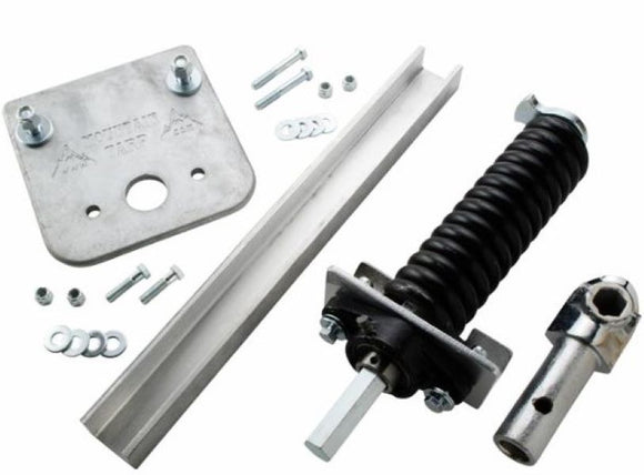 Hex Chrome Round Underbody Assy w/ Arm Plug & Drop Plate K0209, K0214 | Mountain Tarp | American Tarping