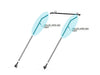 Upper Telescoping Arm Assembly (Bent) K0834B | Mountain Tarp | American Tarping
