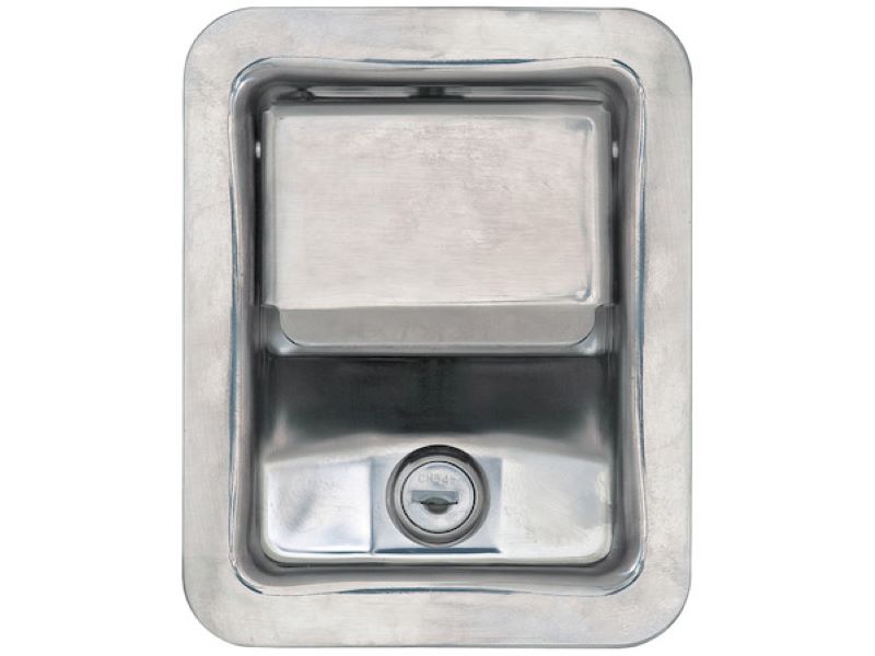 Rotary Single Point Paddle Latch - 1/2" Striker L3885RLS  | Buyers Products | American Tarping Front