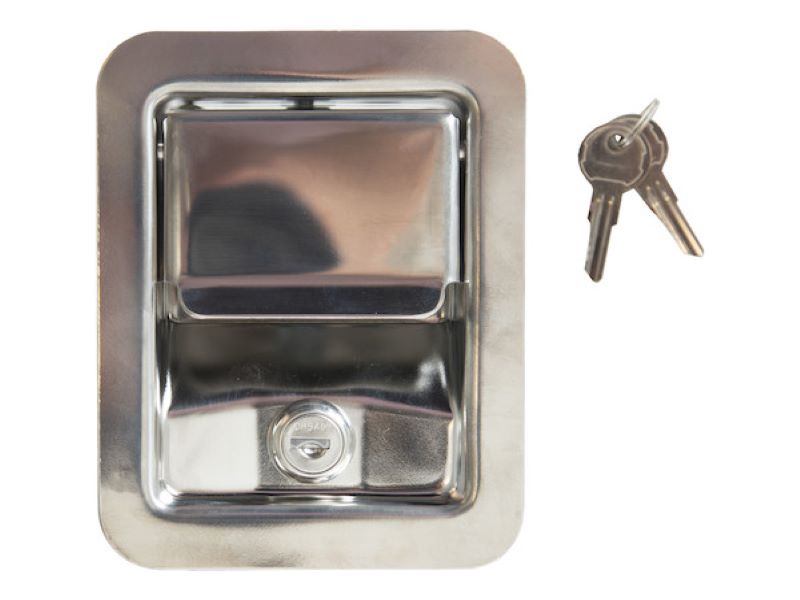Rotary Single Point Paddle Latch - 1/2" Striker L3885RLS  | Buyers Products | American Tarping w/ Key