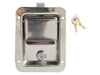 Locking Paddle Latch, Stainless Steel L3885 | Buyers Products | American Tarping w/ Key