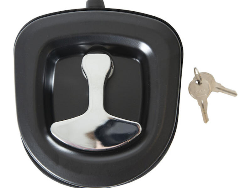 Die Cast Compression Latch w/ Keys LL9000 | Buyers Products | American Tarping Front