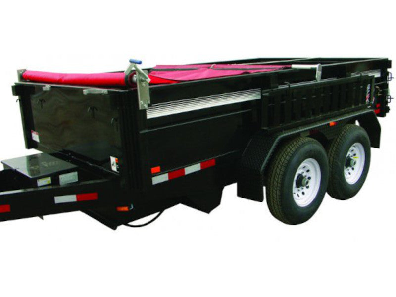 Pull Tarp System LS400 Installed | Mountain Tarp | American Tarping