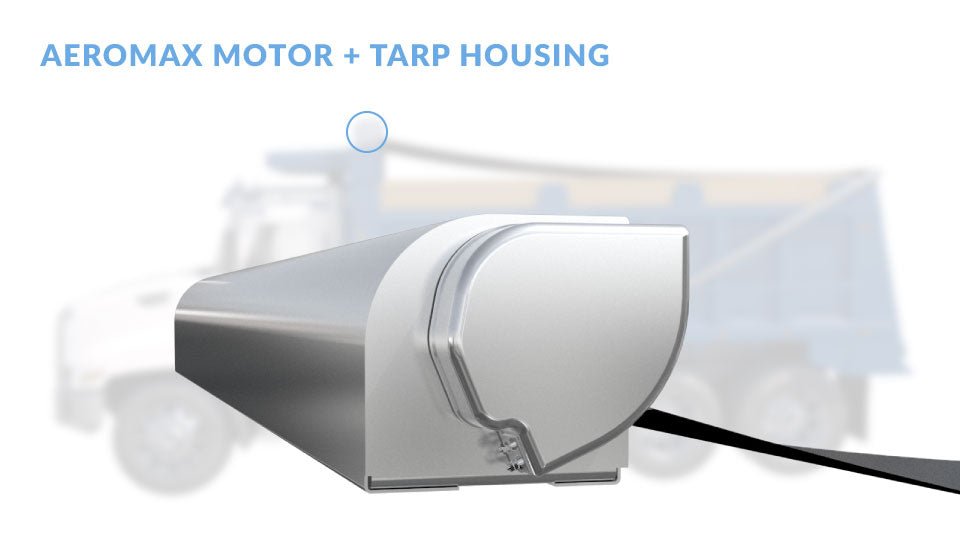 AeroForce F2B Dump Truck Tarp System Housing | Aero | American Tarping
