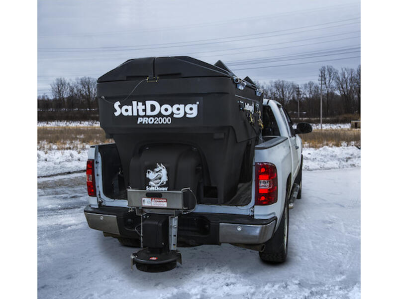 SaltDogg PRO2000CH Electric Poly Hopper Spreader with Conveyor Chain PRO2000CH | Buyers Products | American Tarping | 2
