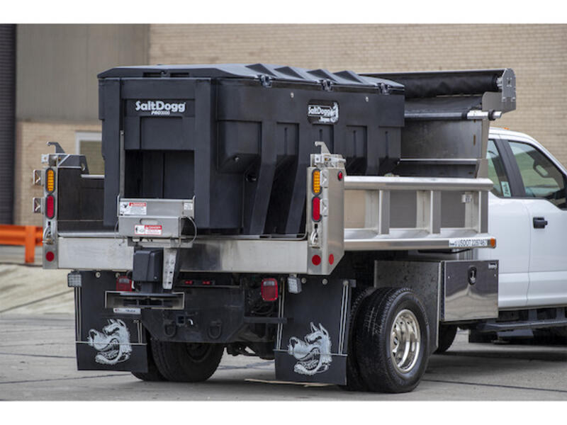 SaltDogg PRO3000 Electric Poly Hopper Spreader with Auger PRO3000 | Buyers Products | American Tarping | 2