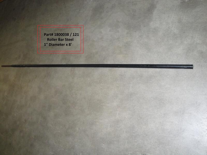 5000X Steel Roller Bar 1800038 | Donovan Tarps | American Tarping