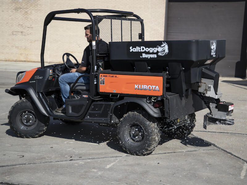 SaltDogg SHPE0750 Electric Poly Hopper Spreader SHPE0750 | Buyers Products | American Tarping | 8