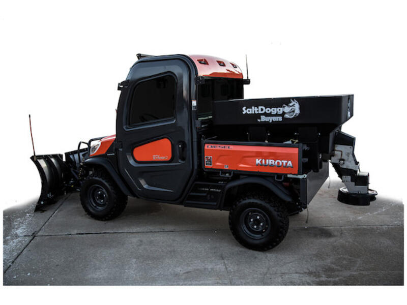SaltDogg SHPE0750 Electric Poly Hopper Spreader SHPE0750 | Buyers Products | American Tarping | 12