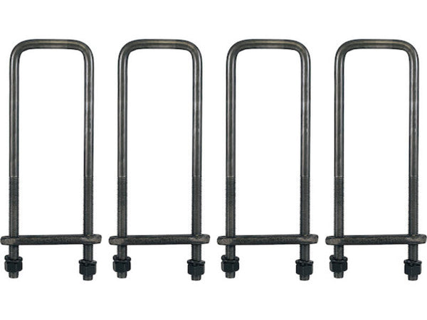 U-Bolt Kit, Square Bend 5/8" (4 Sets) | Buyers Products | American Tarping