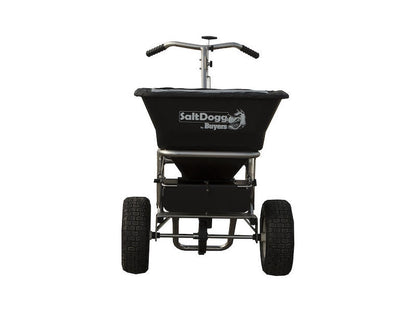 SaltDogg Bulk Salt Walk Behind Broadcast Spreader with Black Powder-Coated Frame WB155BG | Buyers Products | American Tarping 06
