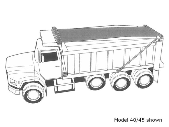 Economy Easy Cover Dump Truck Tarp System | Aero | American Tarping