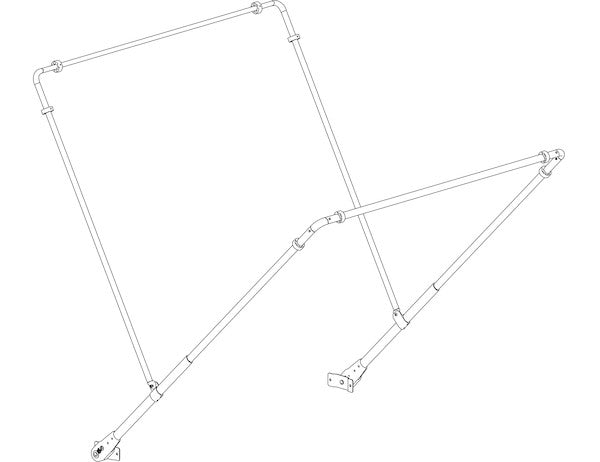 tarp tension system Tarp Tension Hoop (Aluminum) 5540000