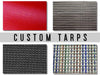 Picture of custom dump truck tarp materials and colors available when we custom make your dump truck replacement tarp, from American Tarping.