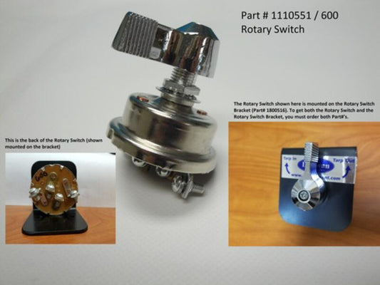 Rotary Switch 1110551 | Donovan Tarps | American Tarping