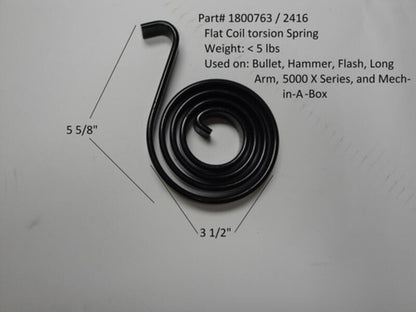 Spiral Torsion Spring 1800763 | Donovan Tarps | American Tarping