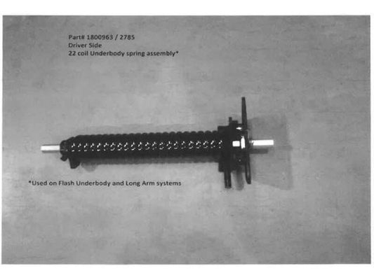 Underbody Spring Assembly 22-Coil (Driver) 1800963 | Donovan Tarps