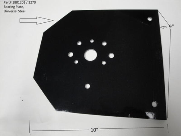Universal Bearing Plate - Painted 1809563 | Donovan Tarps