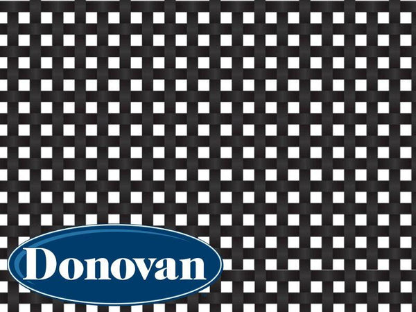 Donovan - ShurCo Black PVC Mesh Tarps - DeBrovys