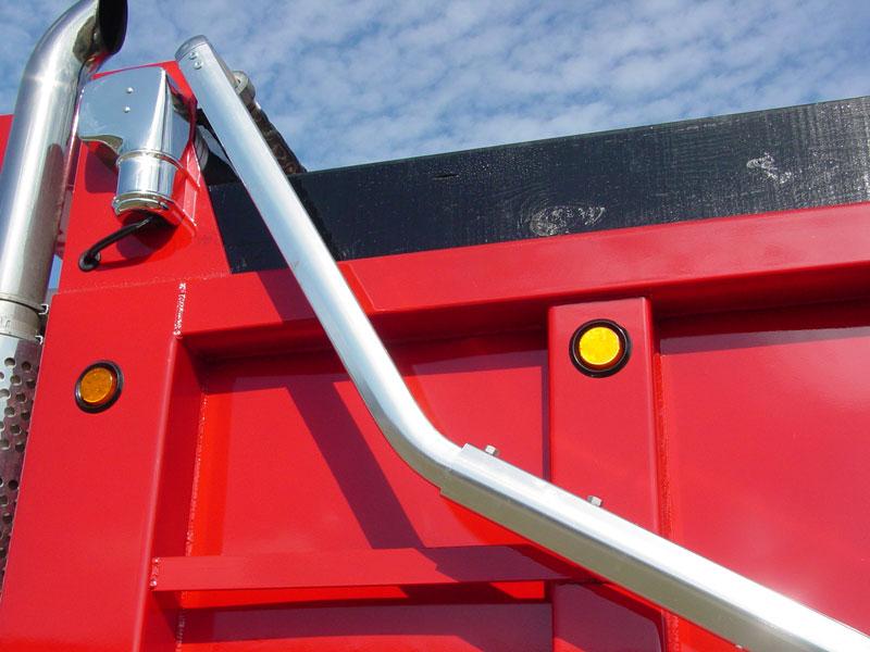 Bullet Aluminum Dump Truck Tarp System 1800987 arm bend | Donovan Tarps