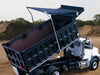 Bullet Aluminum Dump Truck Tarp System 1800987 black truck | Donovan Tarps
