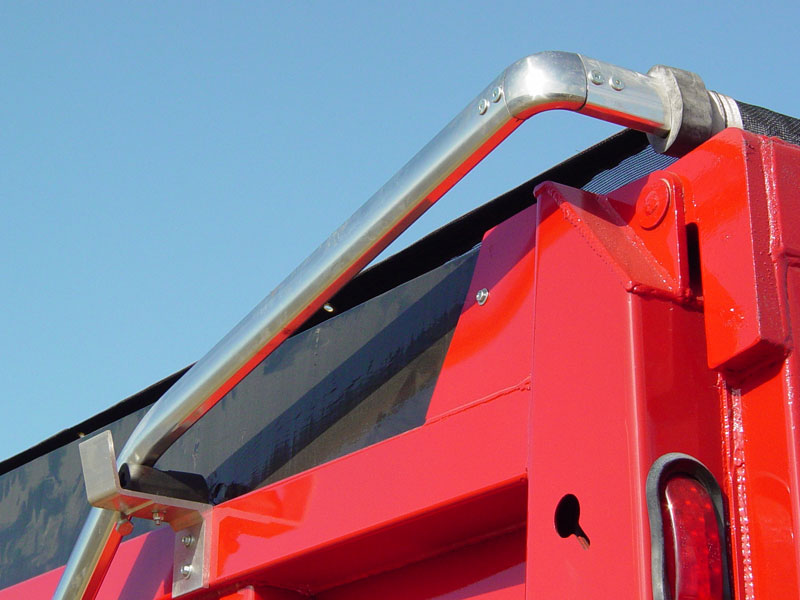 Bullet Aluminum Arm Assembly 1801595 red truck rear | Donovan Tarps