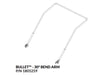 Bullet Aluminum Arm Assembly 1801595 bent arm | Donovan Tarps